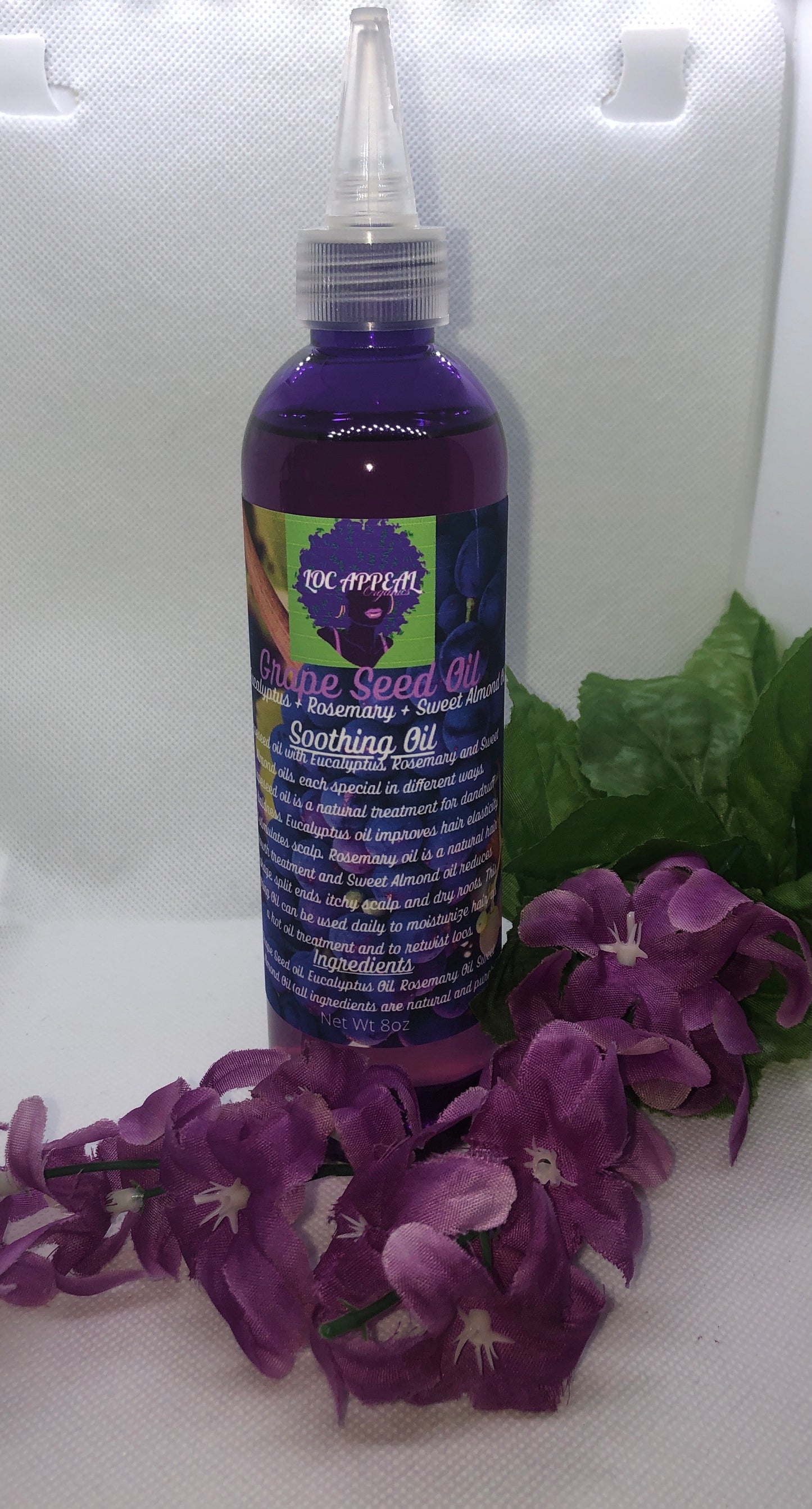 Grapeseed Oil With Eucalyptus and Essential Oils Soothing Oil