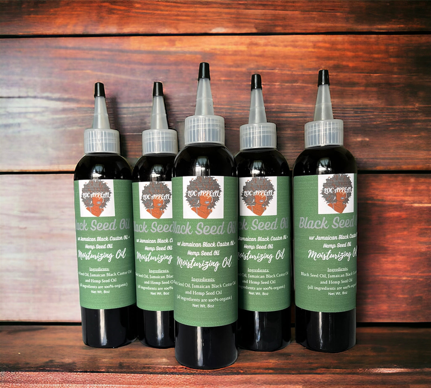 Black Seed Oil with Jamaican Black Castor Oil and Hemp Oil Moisturizing Oil