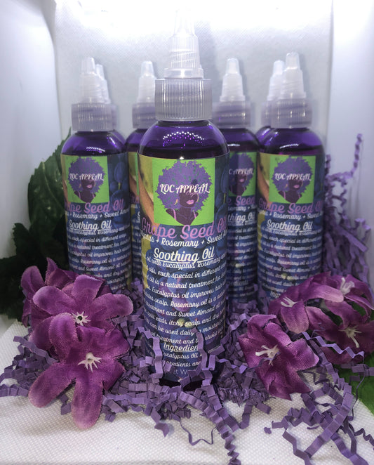 Grapeseed Oil With Eucalyptus and Essential Oils Soothing Oil