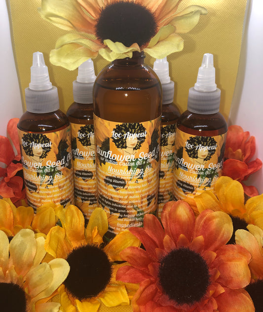 Sunflower Seed Oil Nourishing Oil with Indian Castor Oil and Olive OIl