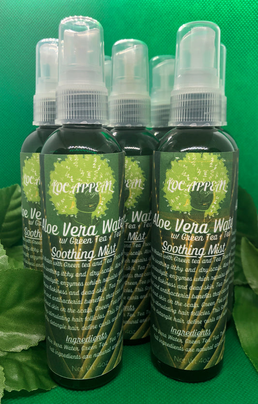 Aloe Vera Water with Green Tea and Tea Tree Oil Soothing Mist